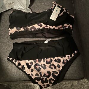 Brand New Leopard print bikini. Brand New